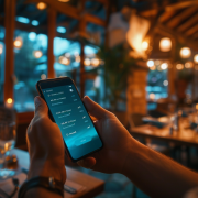 Ristorante con assistenza chatbot AI