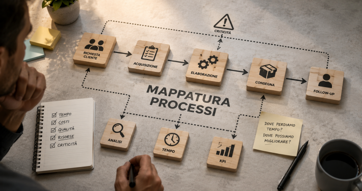 Articolo 25 - immagine 3 Il punto di partenza: mappare i processi
