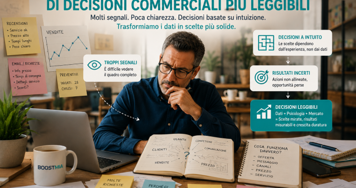 Perché le PMI hanno bisogno di decisioni commerciali più leggibili
