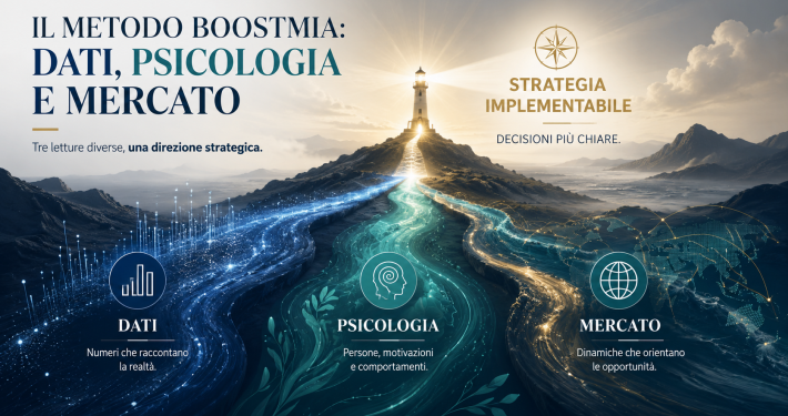 Il metodo BOOSTMIA: dati, psicologia e mercato