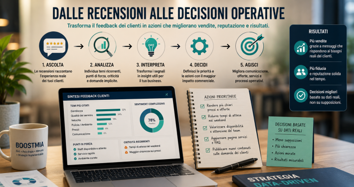 Articolo 29 - Immagine 5 Dalle recensioni alle decisioni operative