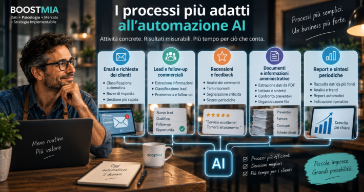 Articolo 30 - immagine 2 I processi più adatti all’automazione AI